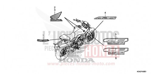 MARQUE CBF300NAJ de 2018